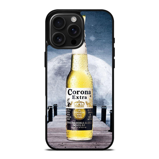 CORONA BEER BOTTLE MOON iPhone Case Cover
