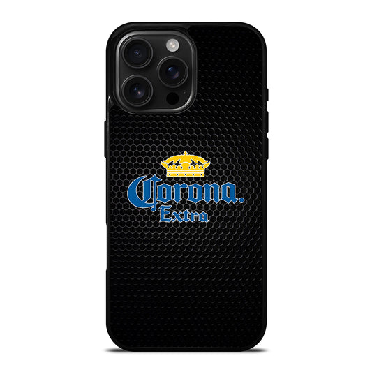 CORONA BEER LOGO METAL iPhone Case Cover