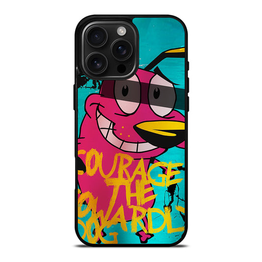 COURAGE THE COWARDLY DOG 1 iPhone Case Cover