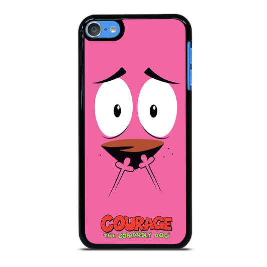 COURAGE THE COWARDLY DOG FACE iPod Touch Case Cover