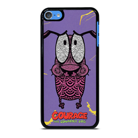 COURAGE THE COWARDLY DOG FEAR iPod Touch Case Cover
