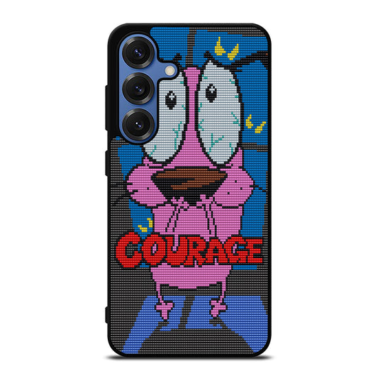 COURAGE THE COWARDLY DOG SCARED Samsung Galaxy Case Cover