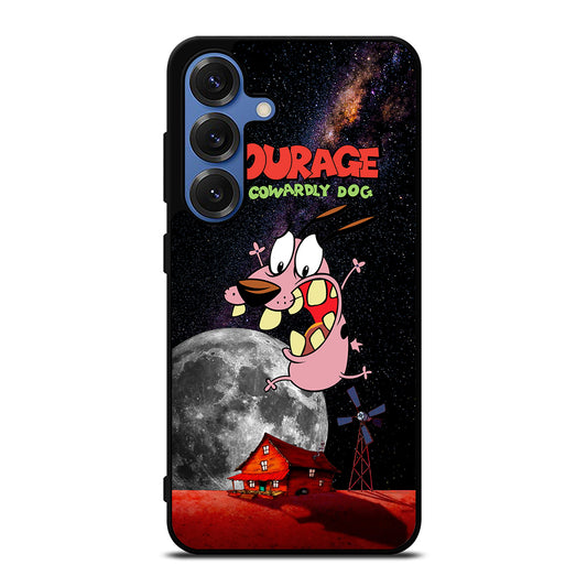 COURAGE THE COWARDLY DOG SPACE Samsung Galaxy Case Cover