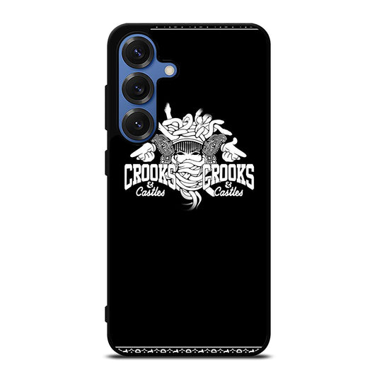 CROOKS AND CASTLES LOGO Samsung Galaxy Case Cover