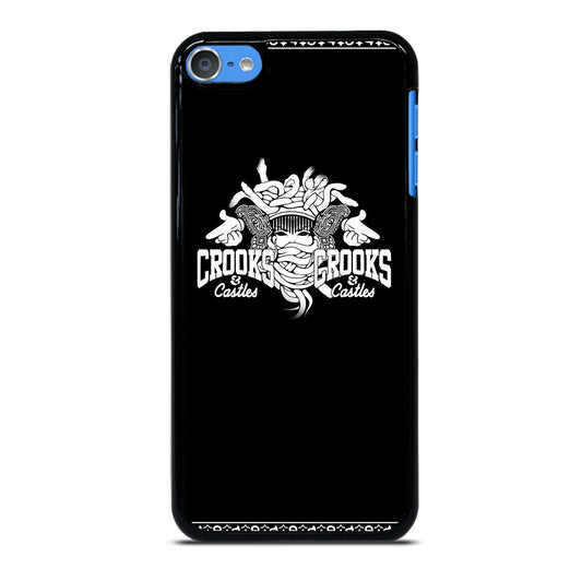 CROOKS AND CASTLES LOGO iPod Touch Case Cover
