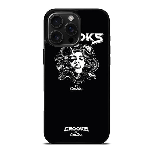 CROOKS AND CASTLES MEDUSA iPhone Case Cover