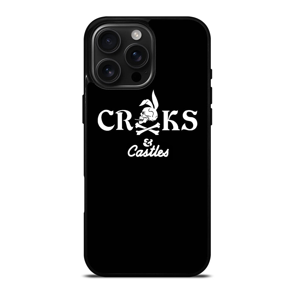 CROOKS AND CASTLES SKULL iPhone Case Cover