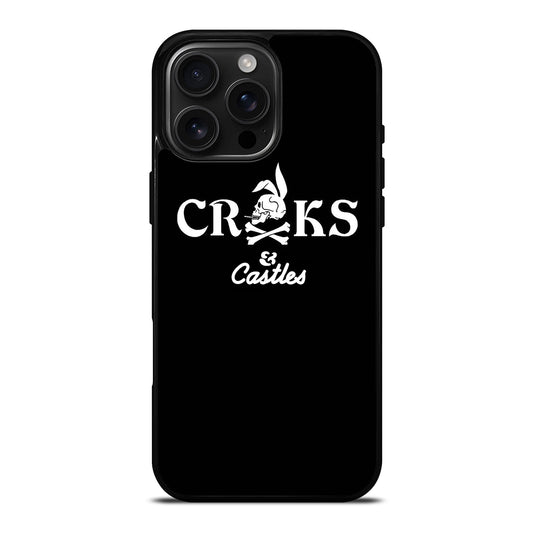 CROOKS AND CASTLES SKULL iPhone Case Cover
