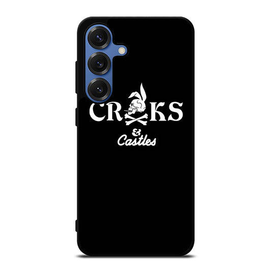 CROOKS AND CASTLES SKULL Samsung Galaxy Case Cover