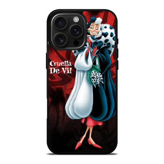 CRUELLA DE VIL DISNEY iPhone Case Cover