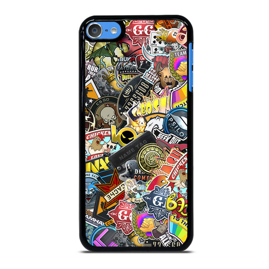 CSGO STICKER BOMB iPod Touch Case Cover