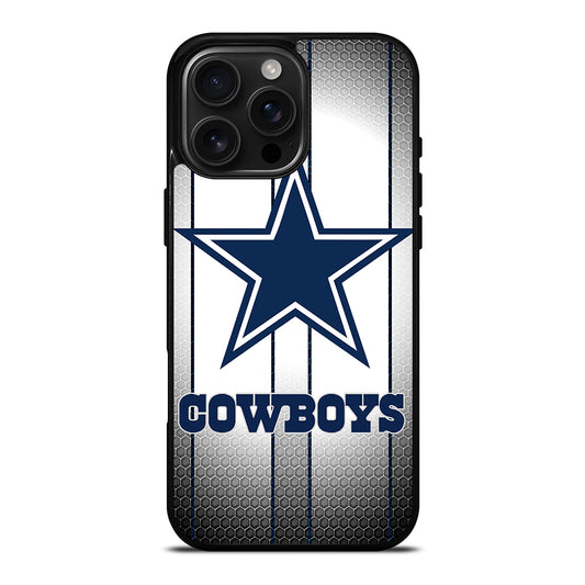 DALLAS COWBOYS SILVER METAL iPhone Case Cover