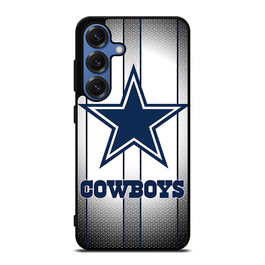 DALLAS COWBOYS SILVER METAL Samsung Galaxy Case Cover
