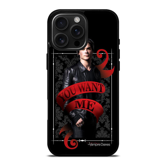 DAMON SALVATORE VAMPIRE DIARIES iPhone Case Cover