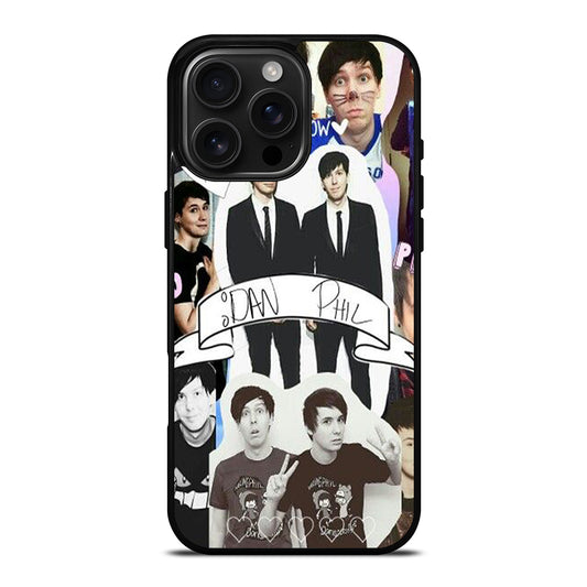 DAN AND PHIL COLLAGE iPhone Case Cover