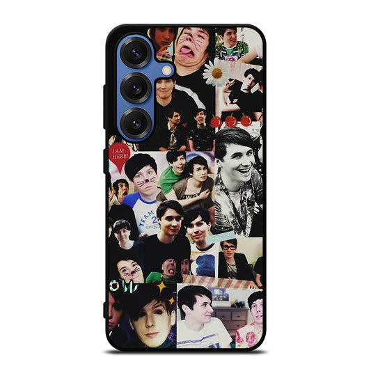 DAN AND PHIL COLLAGE 2 Samsung Galaxy Case Cover