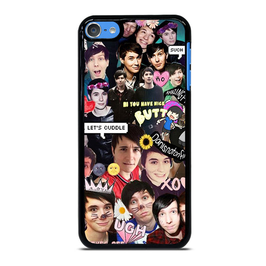 DAN AND PHIL COLLAGE 3 iPod Touch Case Cover