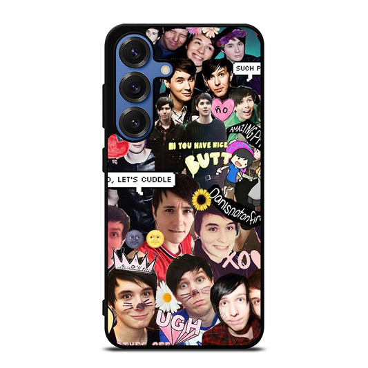 DAN AND PHIL COLLAGE 3 Samsung Galaxy Case Cover