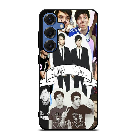 DAN AND PHIL COLLAGE Samsung Galaxy Case Cover