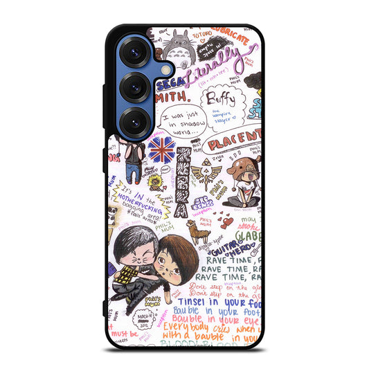 DAN AND PHIL QUOTES Samsung Galaxy Case Cover