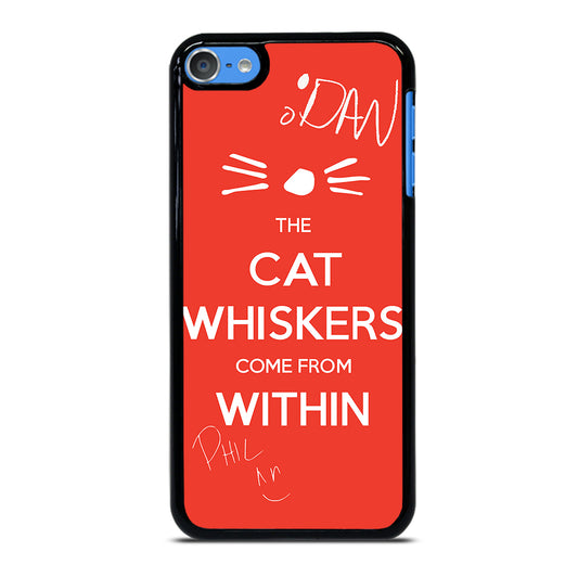 DAN AND PHIL THE WHISKERS 1 iPod Touch Case Cover