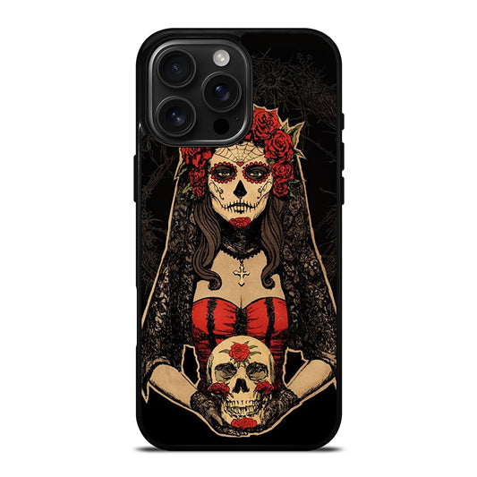 DAY OF THE DEAD ART iPhone Case Cover