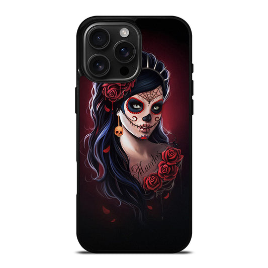 DAY OF THE DEAD ART 2 iPhone Case Cover
