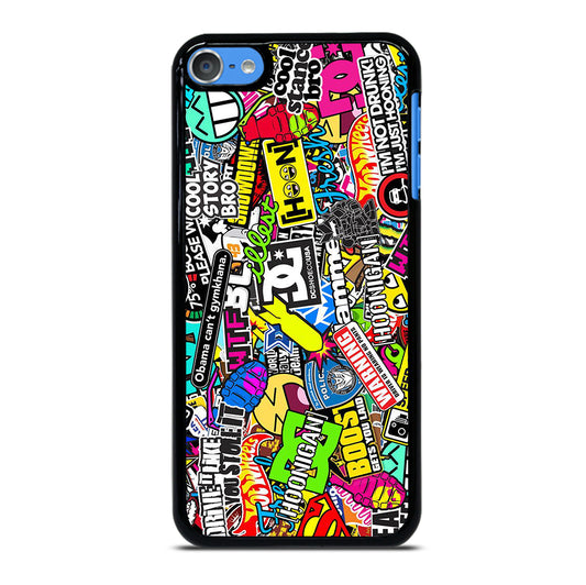 DC STICKER BOMB 1 iPod Touch Case Cover