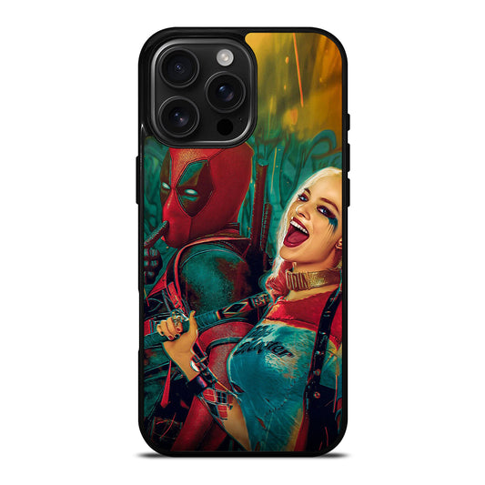 DEADPOOL HARLEY QUINN 1 iPhone Case Cover
