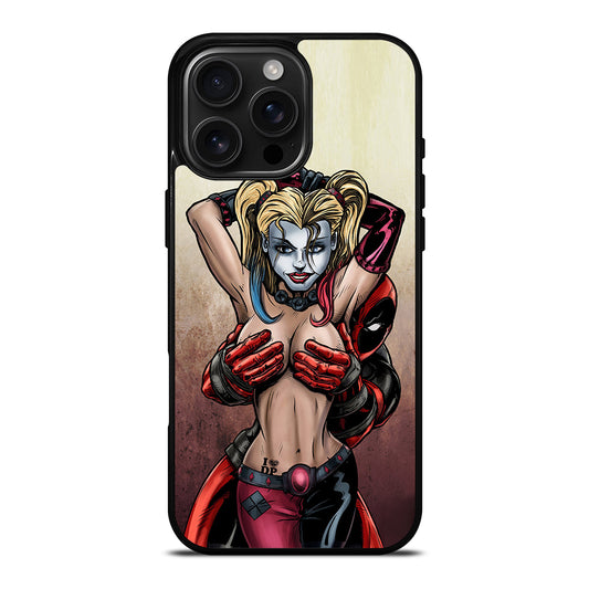 DEADPOOL HARLEY QUINN 3 iPhone Case Cover