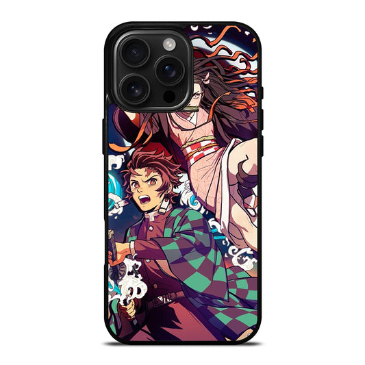 DEMON SLAYER TANJIRO AND NEZUKO iPhone Case Cover