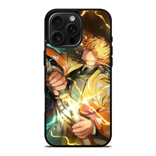 DEMON SLAYER ZENITSU LIGHTNING iPhone Case Cover