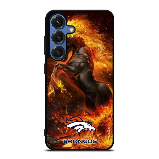 DENVER BRONCOS HORSE Samsung Galaxy Case Cover