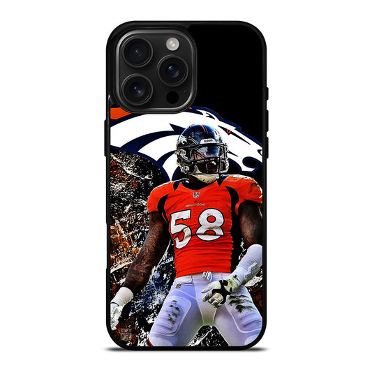 DENVER BRONCOS VON MILLER iPhone Case Cover