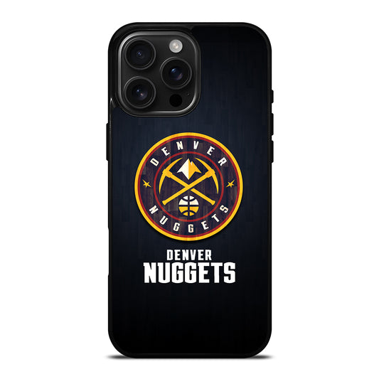 DENVER NUGGETS WOODEN LOGO iPhone Case Cover