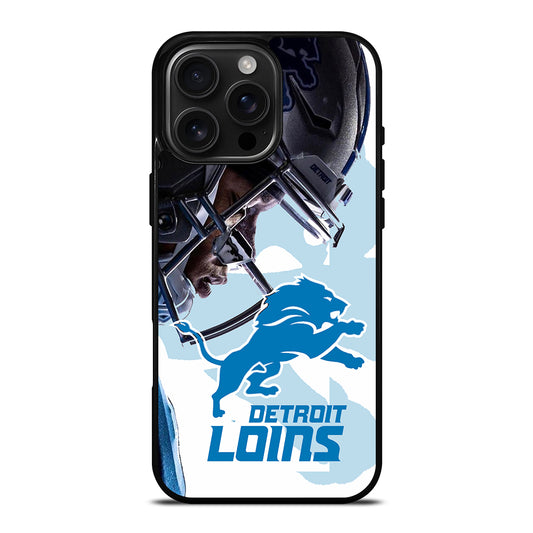 DETROIT LIONS FOOTBALL LOGO iPhone Case Cover