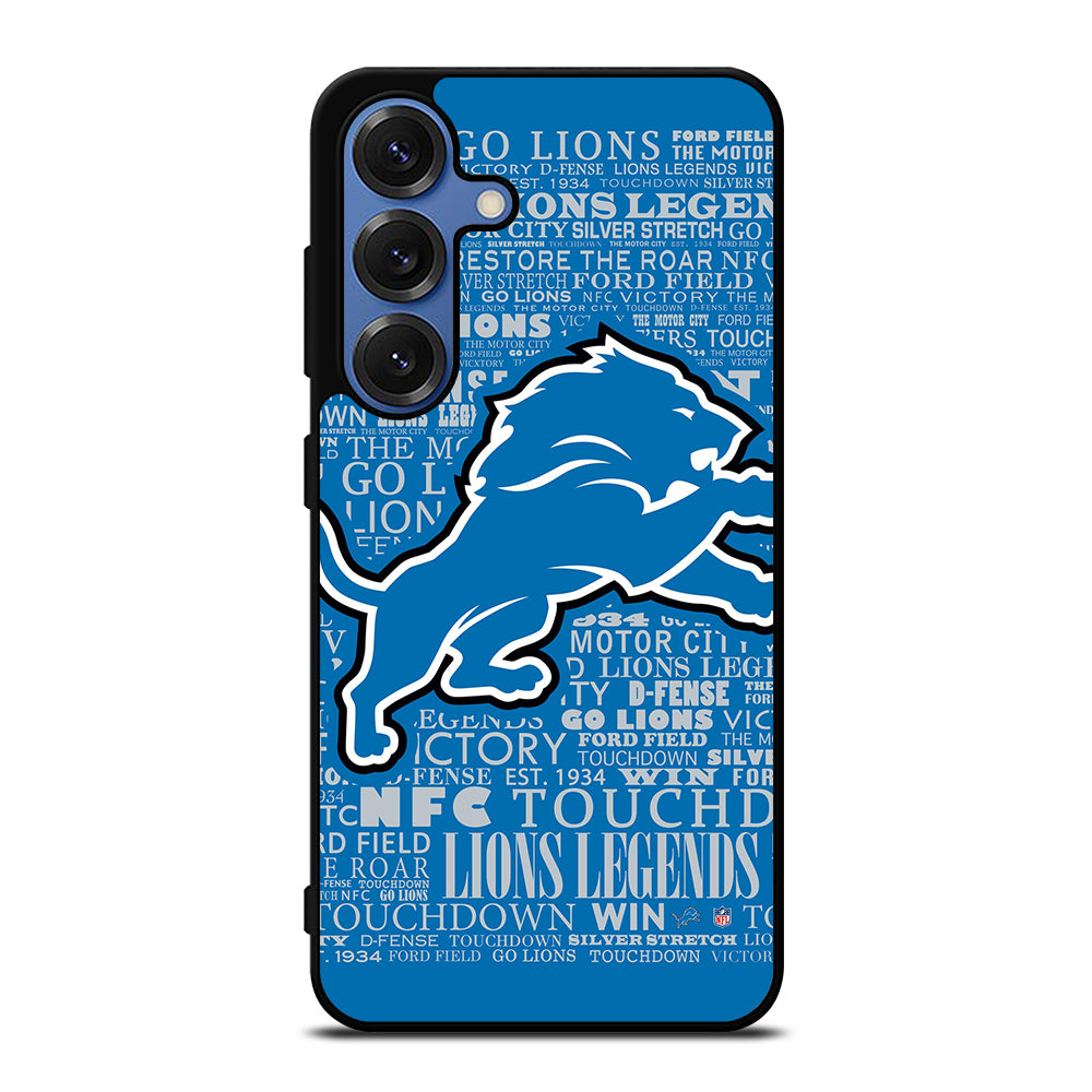 DETROIT LIONS QUOTE Samsung Galaxy Case Cover