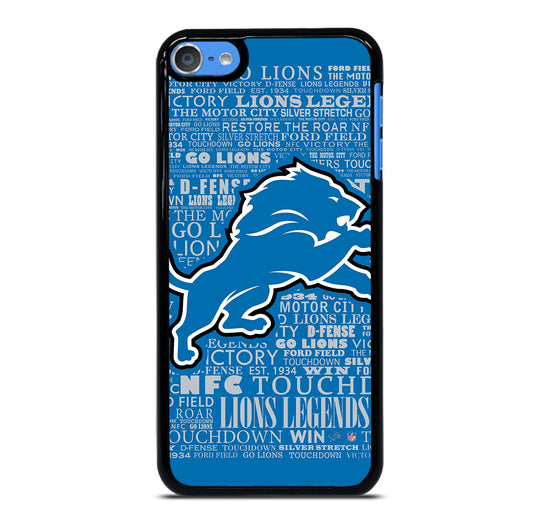 DETROIT LIONS QUOTE iPod Touch Case Cover