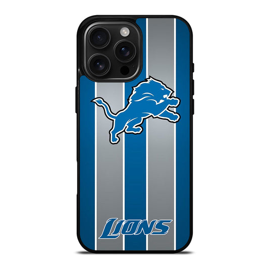 DETROIT LIONS STRIPE iPhone Case Cover