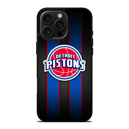 DETROIT PISTONS BASEBALL LOGO 1 iPhone Case Cover
