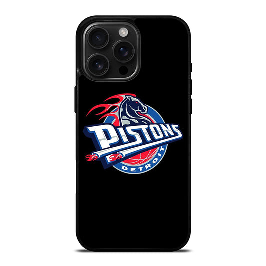 DETROIT PISTONS BASEBALL LOGO 2 iPhone Case Cover