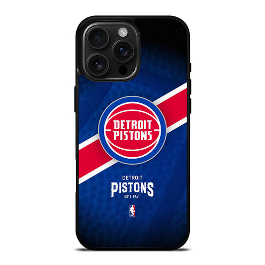 DETROIT PISTONS BASEBALL LOGO 3 iPhone Case Cover