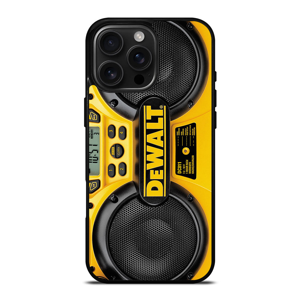 DEWALT JOBSITE RADIO iPhone Case Cover
