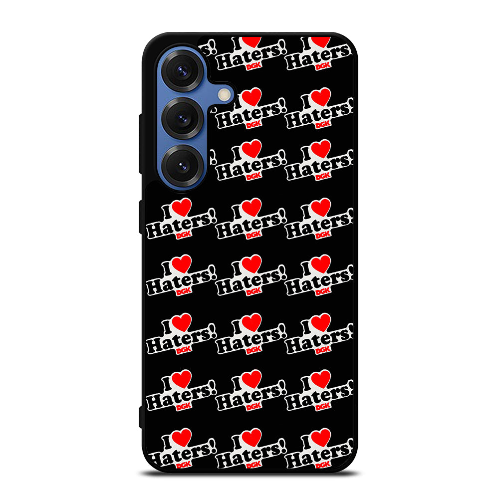 DGK I LOVE HATERS PATTERN Samsung Galaxy Case Cover