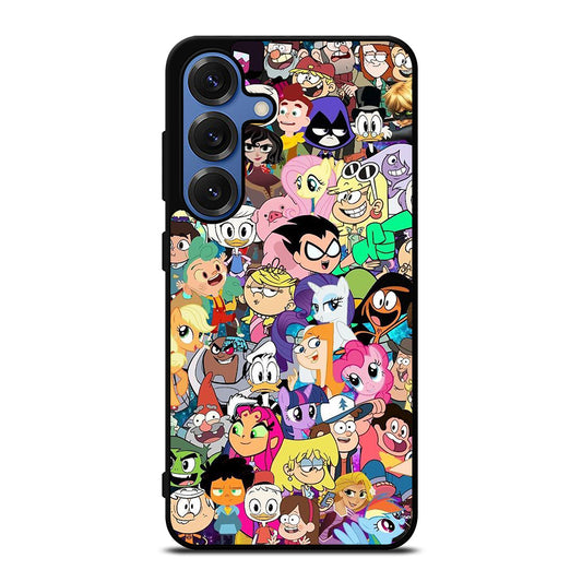 DISNEY CARTOON COLLAGE Samsung Galaxy Case Cover