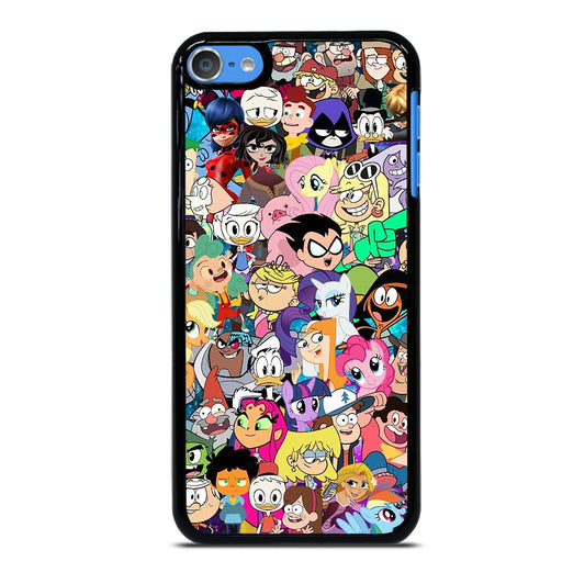 DISNEY CARTOON COLLAGE iPod Touch Case Cover