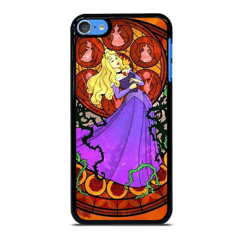 DISNEY SLEEPING BEAUTY STAINED GLASS iPod Touch Case Cover