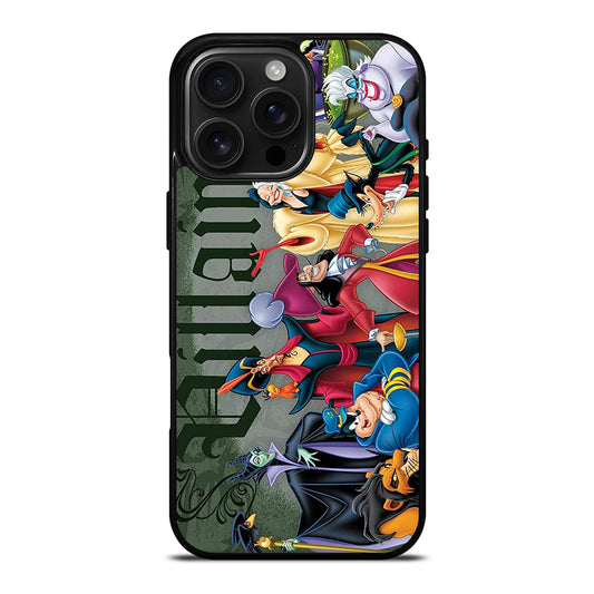 DISNEY VILLAINS CHARACTER iPhone Case Cover
