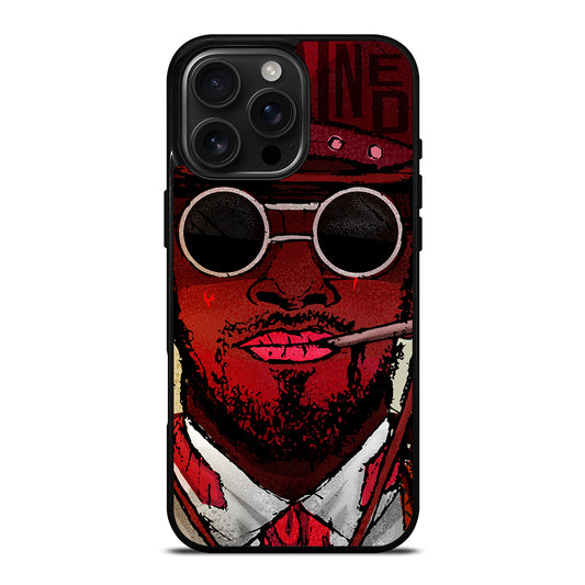 DJANGO UNCHAINED FACE ART iPhone Case Cover