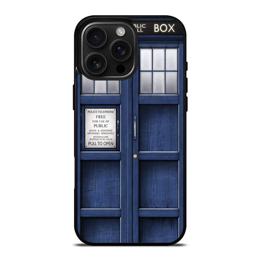 DOCTOR WHO TARDIS POLICE PUBLIC CALL BOX iPhone Case Cover